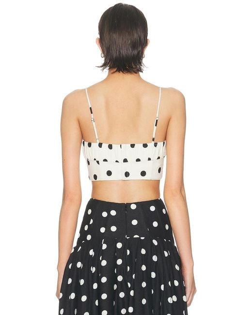 Nicholas White Yulia Bow Strap Top
