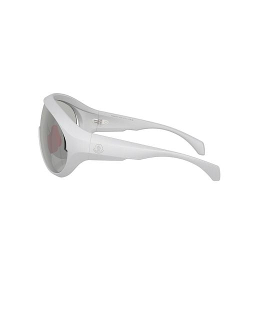 Moncler Gray Contrast Sunglasses