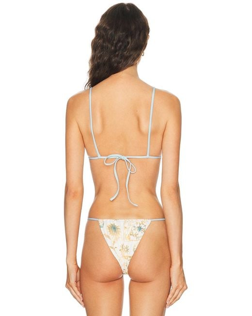 Sir Multicolor Cecile String Triangle Bikini Top