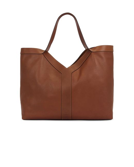 Saint Laurent Brown Giant Y Tote for men