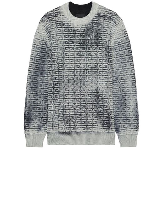 Givenchy Gray Crew Neck Sweater for men
