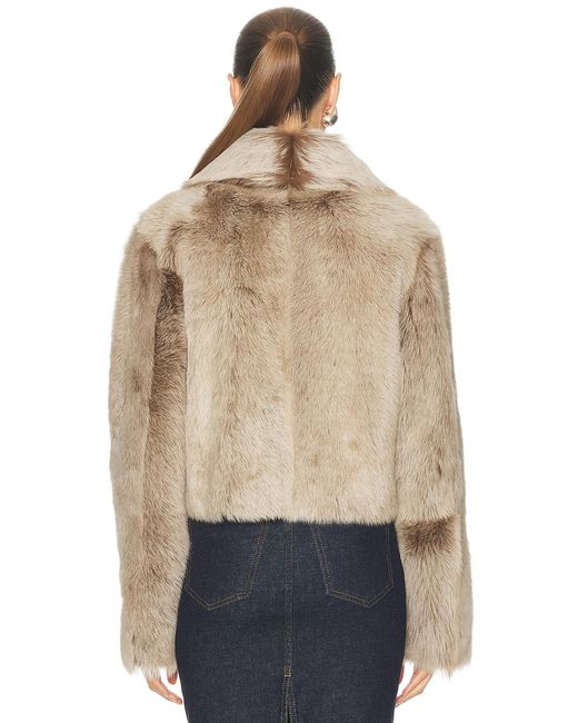 Arma Blue Lucie Shearling Jacket