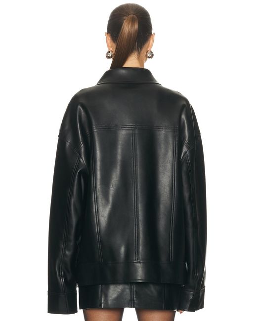 Norma Kamali Black Oversized Jacket