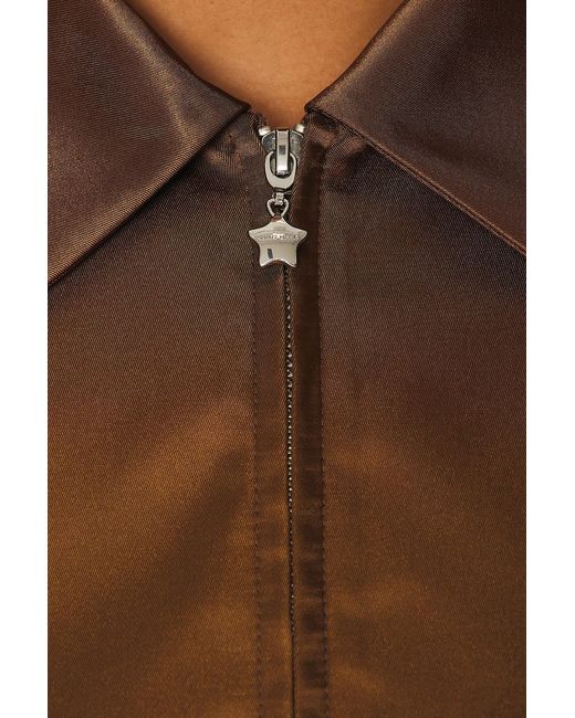 Sandy Liang Brown Annecy Jacket