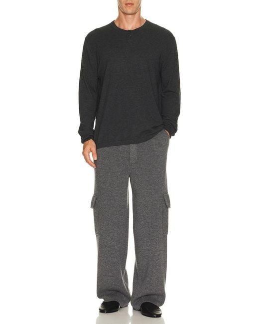 Lisa Yang Gray Eero Trousers for men