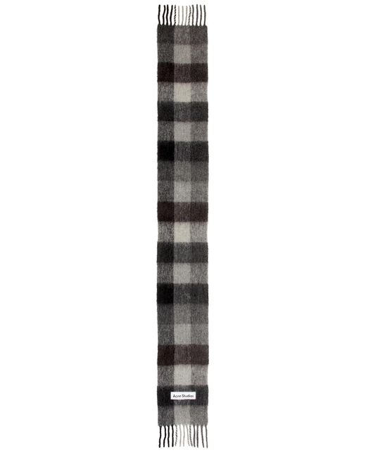 Acne Black Vally Scarf