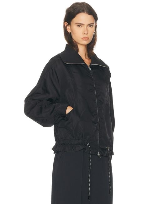 Varley Black Lotta Blouson Jacket