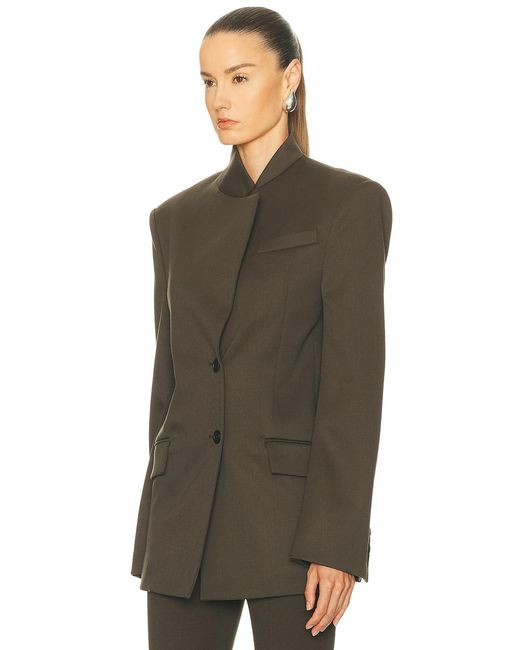 The Attico Green Wool Jacket