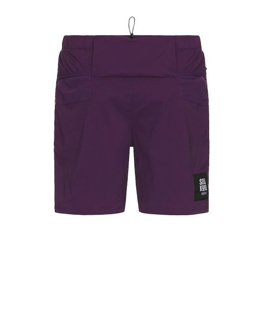 The North Face Purple Soukuu Trail Run Utility 2-in-1 Shorts for men
