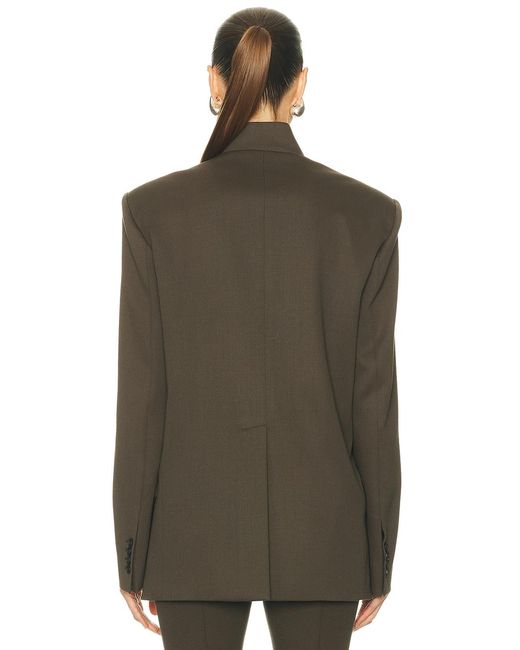 The Attico Green Wool Jacket