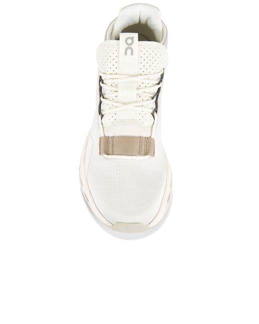 On Shoes White Cloudnova 2 for men