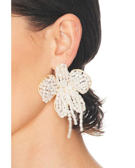 Cult Gaia White Amina Earring