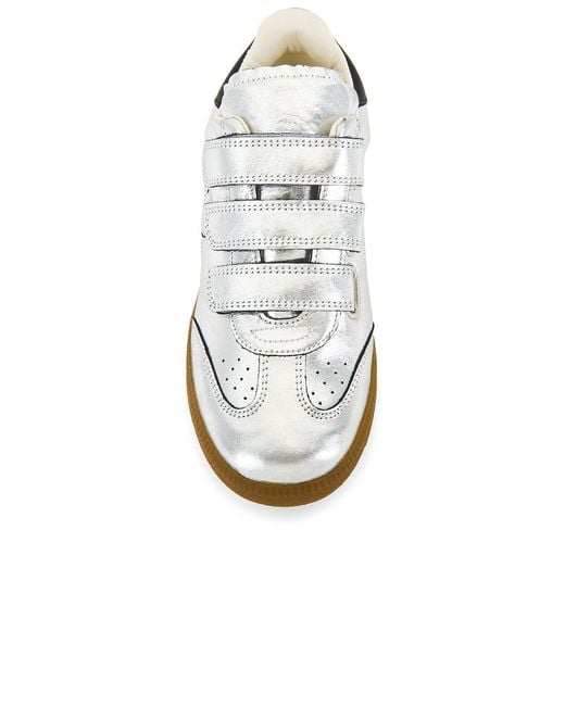 Isabel Marant White Beth Sneaker