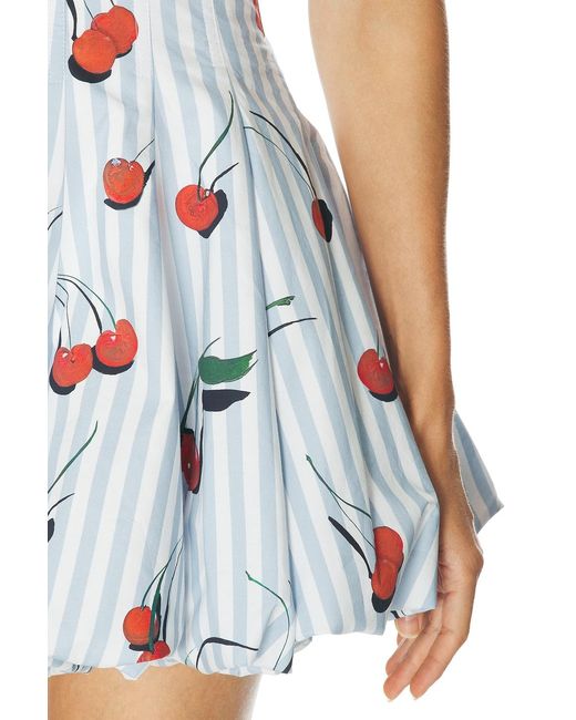 Monse Red Bubble Dress