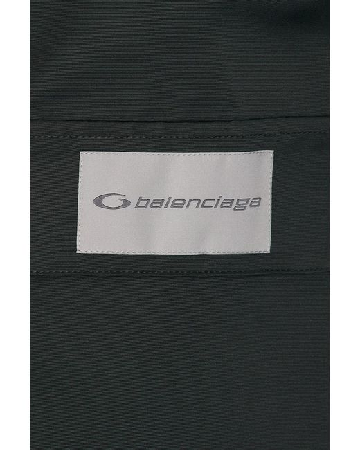Balenciaga Blue Cropped Jacket