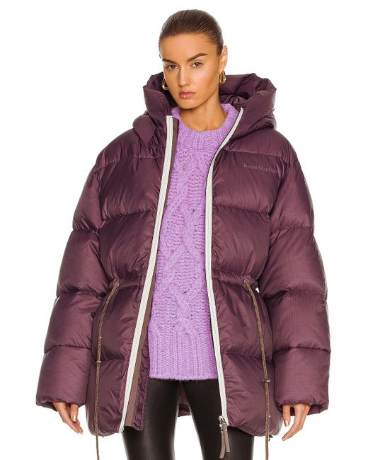 mauve puffer