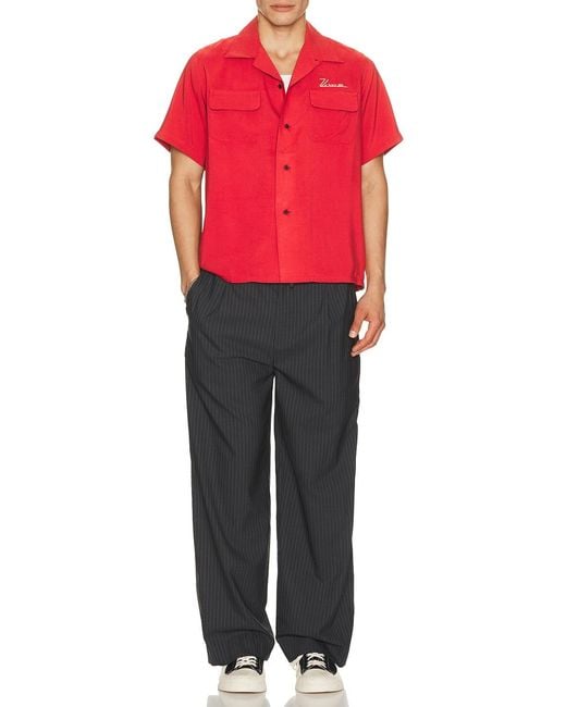 Visvim Red Judd Shirt for men