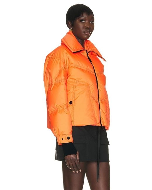 Moncler Orange Cluses Jacket