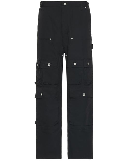 Junya Watanabe Black Oxford Cargo Pants for men