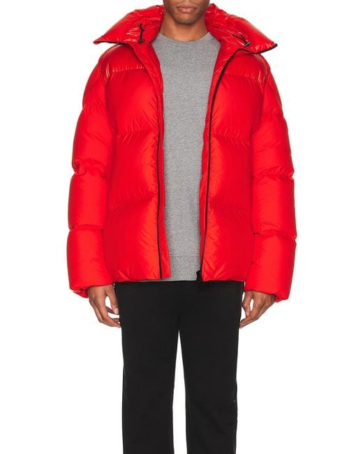 Moncler Red Damavand Jacket for men