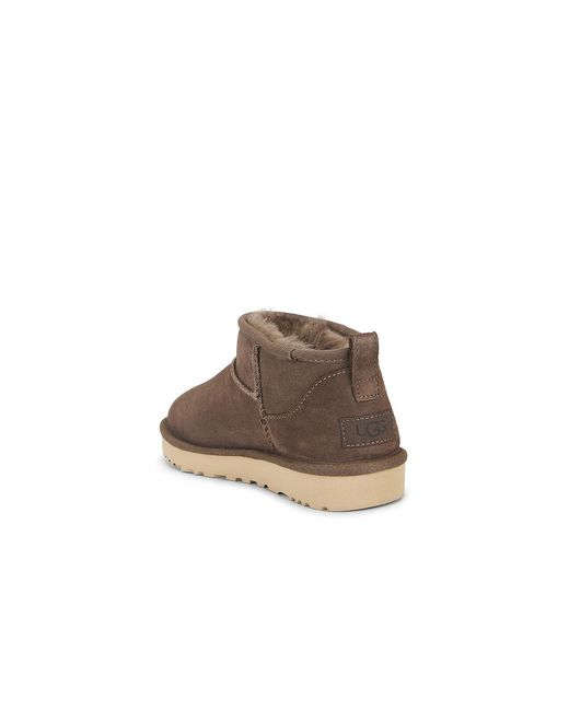 Ugg Brown Classic Ultra Mini Boot