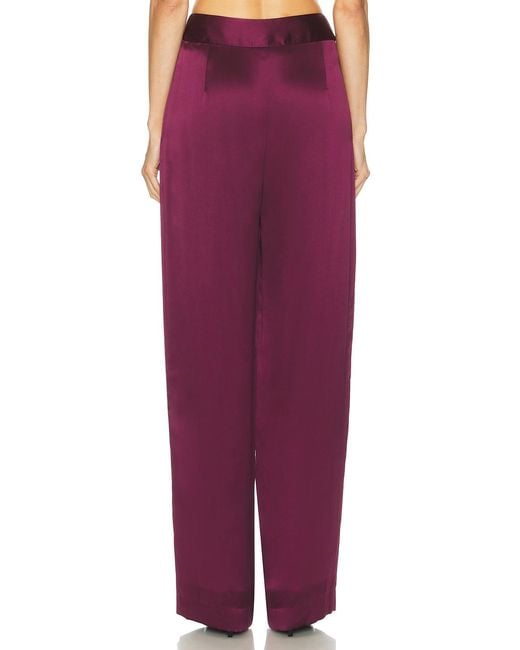 The Sei Purple Relaxed Trouser