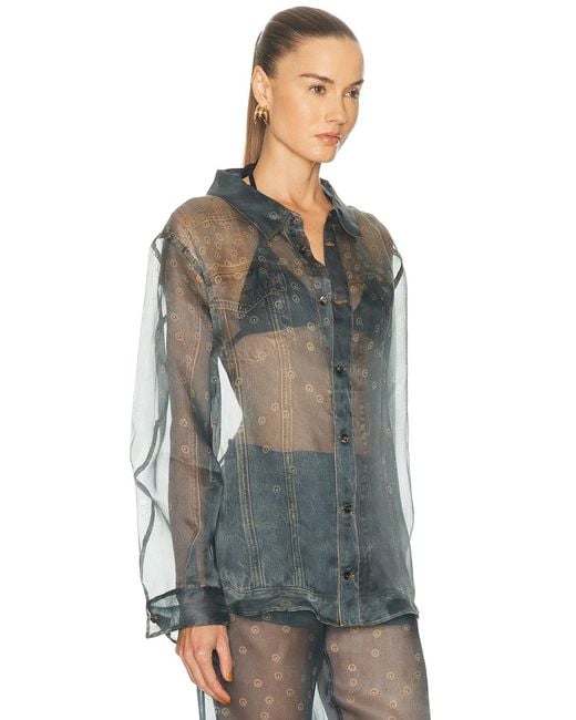 Haikure Gray Maya Top