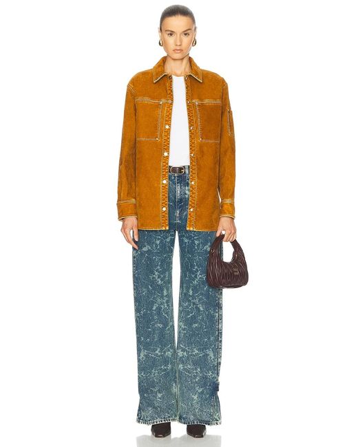 Rabanne Blue Straight Leg Jeans