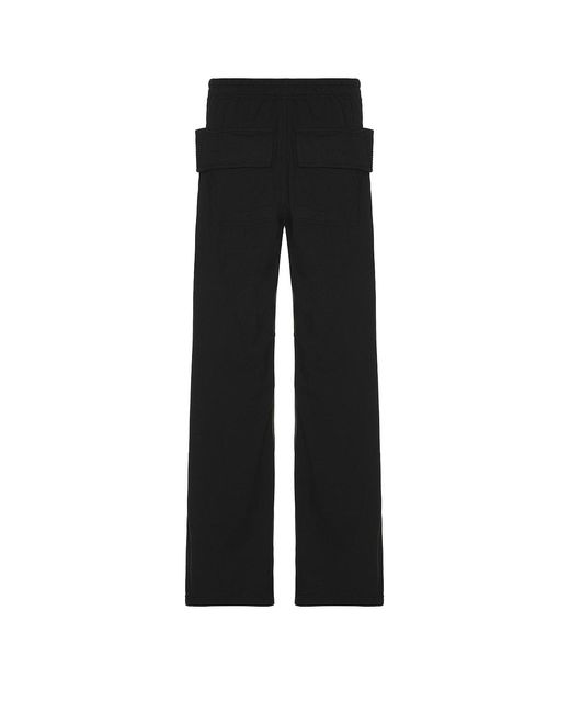 Rick Owens Black Creatch Cargo Drawstring Pants for men