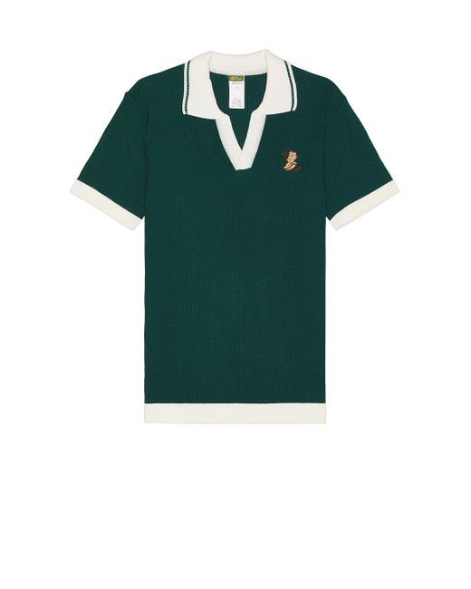 Agua Bendita Men's Green Neo Polo