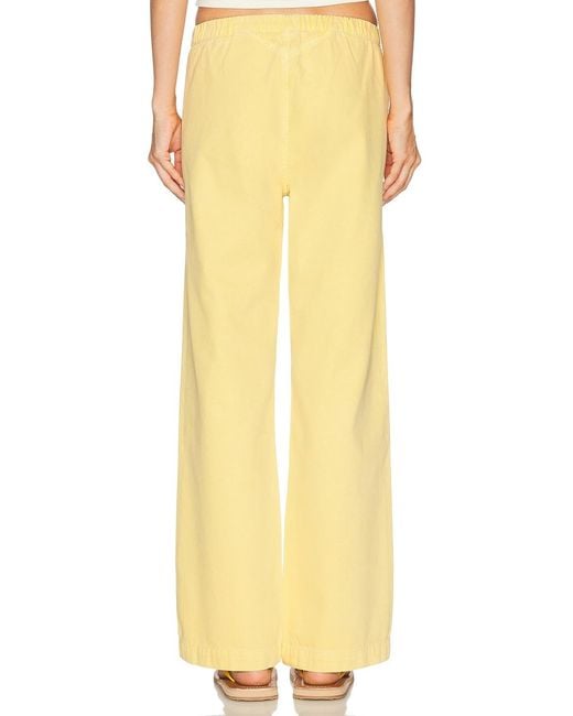 Staud Yellow Stroll Straight Leg
