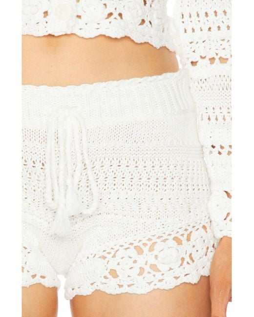 LoveShackFancy White Nevi Short