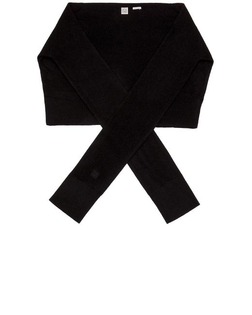 Totême  Black Sleeve Scarf