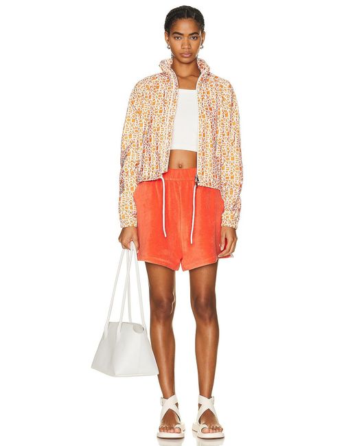 Moncler Orange Terry Short