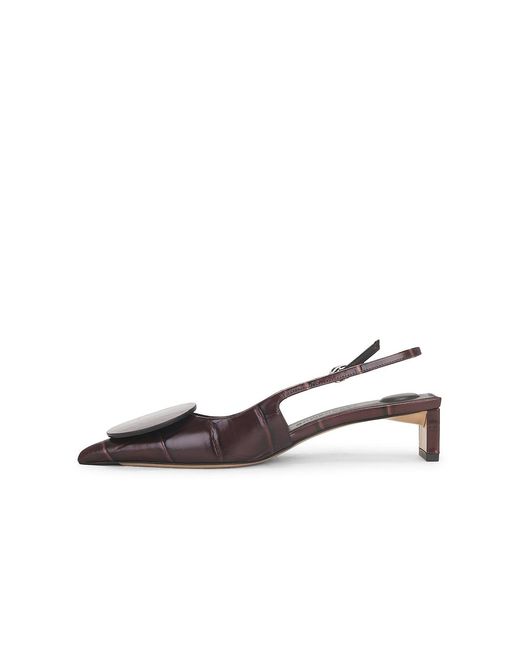 Jacquemus Brown Les Slingbacks Duelo