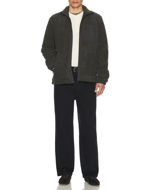 Samsøe & Samsøe Black Sanolan Zip Jacket for men