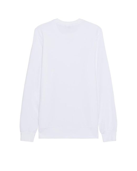 Beyond Yoga White Always Beyond Pullover Crew for men
