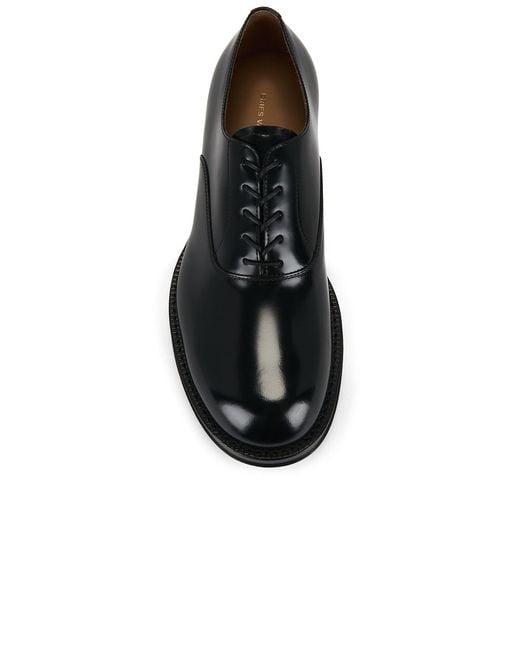 Dries Van Noten Black Derby for men