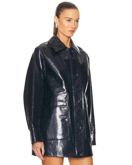 Brandon Maxwell Blue The Jesi Jacket
