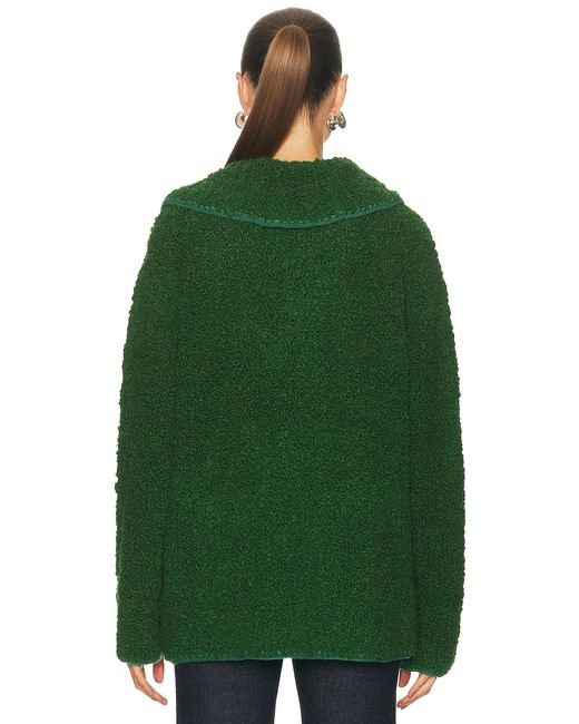 Bode Green Moppet Cardigan