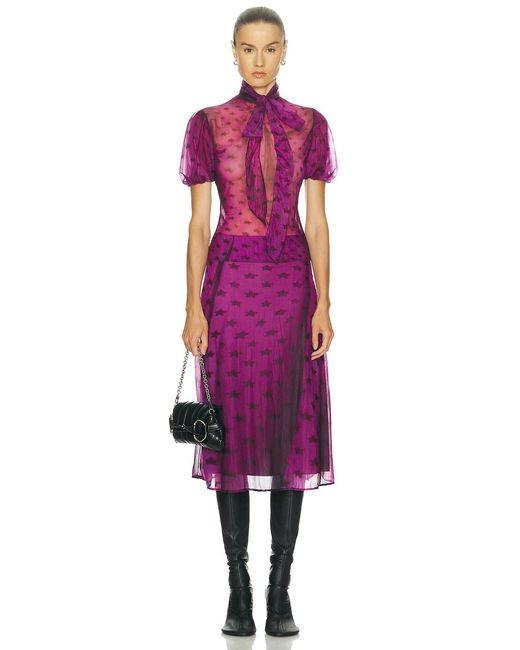 Acne Purple Elulo Top
