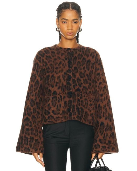 Adam Lippes Brown Barret Jacket