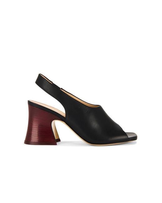 Chloé Black Janis Sandal
