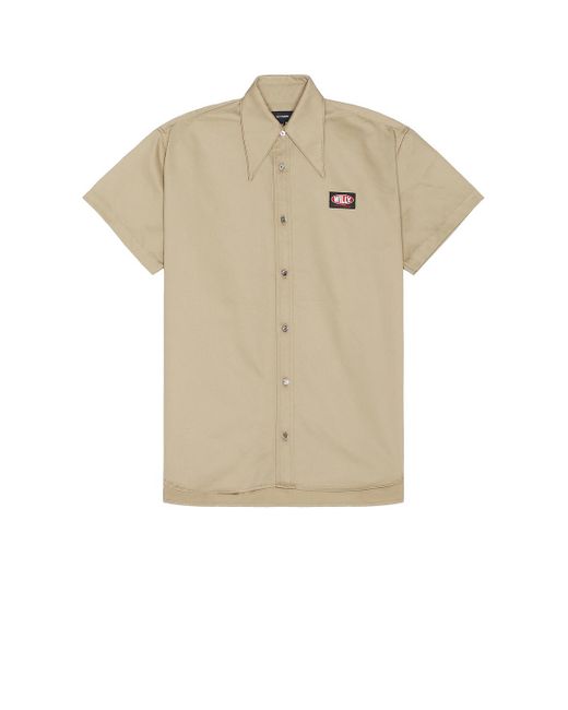 Willy Chavarria Natural Pachuco Work Shirt for men