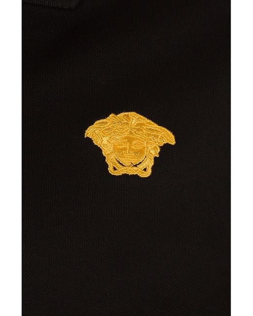 Versace Black Polo for men