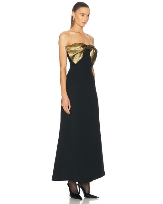 gold and black cocktail dress SIMONMILLER Atlas Crochet Top In Natural XS / Natural