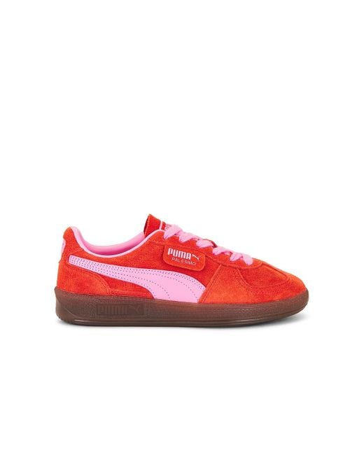 PUMA Red Palermo Sneaker