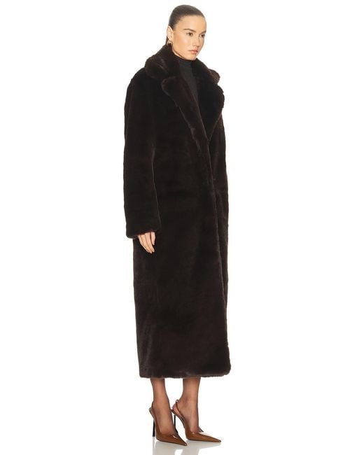SPRWMN Black Iris Coat