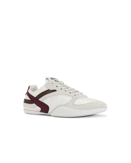 Miu Miu Multicolor Nylon Tech Sneaker