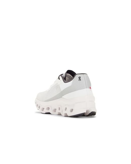 On Shoes White Cloudmster Exclusive for men